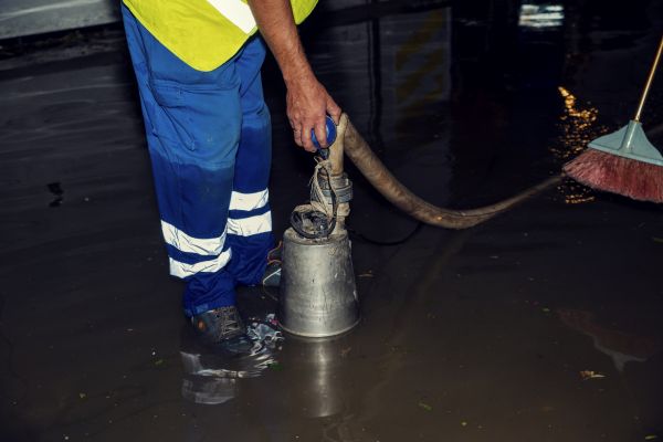 Basement Water Removal in Reston